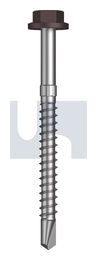 METAL SDS FLG HEX HEAD CL4 LO MET FLG HX S:14-10X 75 thumbnail 2
