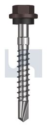 METAL SDS HEX HEAD + WASHER CL4 LO MET SEAL HX S:14-10X 50 thumbnail 2