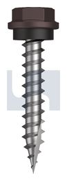 TYPE 17 HEX HEAD + WASHER CL4 LO T17 SEAL HX:10-12X 30 thumbnail 2