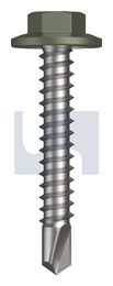 METAL SDS FLANGED HEX HEAD CL4 MA MET FLG HX:12-14X 35 thumbnail 2