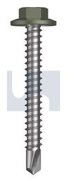METAL SDS FLANGED HEX HEAD CL4 MA MET FLG HX:12-14X 45 thumbnail 2