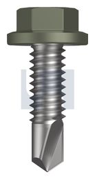 METAL SDS FLANGED HEX HEAD CL4 MA MET FLG HX:14-20X 22 thumbnail 2