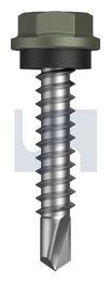 METAL SDS HEX HEAD + WASHER CL4 MA MET SEAL HX:10-16X 25 thumbnail 2