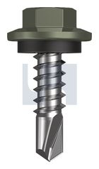 METAL SDS HEX HEAD + WASHER CL4 MA MET SEAL HX:12-14X 20 thumbnail 2