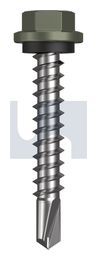 METAL SDS HEX HEAD + WASHER CL4 MA MET SEAL HX:14-10X 42 thumbnail 2