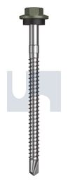 METAL SDS HEX HEAD + WASHER CL4 MA MET SEAL HX S:12-14X 75 thumbnail 2