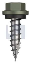 TYPE 17 HEX HEAD + WASHER CL4 MA T17 SEAL HX:14-10X 25 thumbnail 2