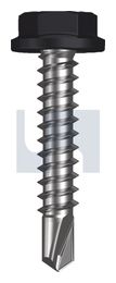 METAL SDS FLANGED HEX HEAD CL4 MO MET FLG HX:10-16X 25 thumbnail 2