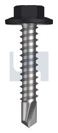 METAL SDS FLANGED HEX HEAD CL4 MO MET FLG HX:12-14X 30 thumbnail 2
