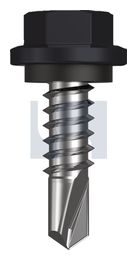 METAL SDS HEX HEAD + WASHER CL4 MO MET SEAL HX:14-14X 22 thumbnail 2