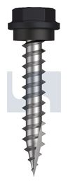 TYPE 17 HEX HEAD + WASHER CL4 MO T17 SEAL HX:10-12X 30 thumbnail 2