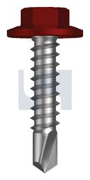 METAL SDS FLANGED HEX HEAD CL4 MR MET FLG HX:12-14X 25 thumbnail 2