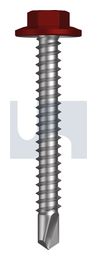 METAL SDS FLANGED HEX HEAD CL4 MR MET FLG HX:12-14X 45 thumbnail 2