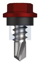 METAL SDS HEX HEAD + WASHER CL4 MR MET SEAL HX: 8-18X 12 thumbnail 2