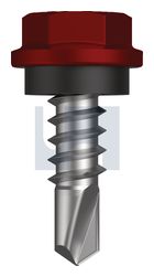 METAL SDS HEX HEAD + WASHER CL4 MR MET SEAL HX:10-16X 16 thumbnail 2