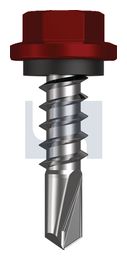 METAL SDS HEX HEAD + WASHER CL4 MR MET SEAL HX:14-10X 25 thumbnail 2