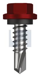 METAL SDS HEX HEAD + WASHER CL4 MR MET SEAL HX:14-14X 22 thumbnail 2