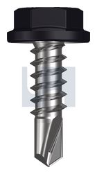 METAL SDS FLANGED HEX HEAD CL4 NS MET FLG HX:10-16X 16 thumbnail 2