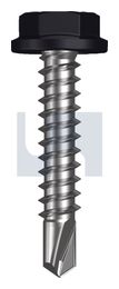 METAL SDS FLANGED HEX HEAD CL4 NS MET FLG HX:10-16X 25 thumbnail 2