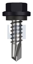METAL SDS HEX HEAD + WASHER CL4 NS MET SEAL HX:14-14X 22 thumbnail 2