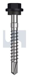 METAL SDS HEX HEAD + WASHER CL4 NS MET SEAL HX S:14-10X 50 thumbnail 2