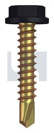 METAL SDS FLANGED HEX HEAD ZYP NS MET FLG HX:10-16X 25 thumbnail 2