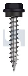 TYPE 17 HEX HEAD + WASHER CL4 NS T17 SEAL HX:10-12X 30 thumbnail 2