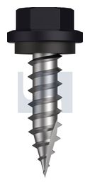 TYPE 17 HEX HEAD + WASHER CL4 NS T17 SEAL HX:14-10X 25 thumbnail 2