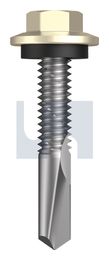 s500 SDS HEX HEAD + WASHER CL4 PA S500 SEAL HX:12-24X 32 thumbnail 2