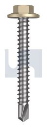 METAL SDS FLANGED HEX HEAD CL4 PA MET FLG HX:12-14X 45 thumbnail 2