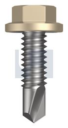 METAL SDS FLANGED HEX HEAD CL4 PA MET FLG HX:14-20X 22 thumbnail 2