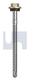 METAL SDS HEX HEAD + WASHER CL4 PA MET SEAL HX S:12-14X 75 thumbnail 2