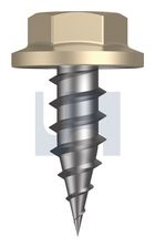 NEEDLE PT SDS FLANGED HEX CL4 PA NP FLG HX: 8-15X 12 thumbnail 2