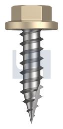 TYPE 17 FLANGED HEX HEAD CL4 PA T17 FLG HX:14-10X 25 thumbnail 2