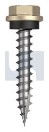 TYPE 17 HEX HEAD + WASHER CL4 PA T17 SEAL HX:10-12X 30 thumbnail 2