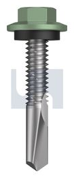 s500 SDS HEX HEAD + WASHER CL4 PE S500 SEAL HX:12-24X 32 thumbnail 2