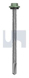 s500 SDS HEX HEAD + WASHER CL4 PE S500 SEAL HX:12-24X 85 thumbnail 2