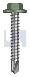 METAL SDS FLANGED HEX HEAD CL3 PE MET FLG HX:12-14X 35 thumbnail 2
