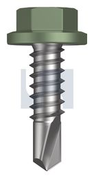 METAL SDS FLANGED HEX HEAD CL4 PE MET FLG HX:14-14X 22 thumbnail 2