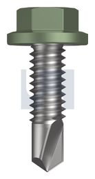 METAL SDS FLANGED HEX HEAD CL4 PE MET FLG HX:14-20X 22 thumbnail 2