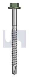 METAL SDS FLG HEX HEAD CL4 PE MET FLG HX S:14-10X 75 thumbnail 2