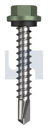 METAL SDS HEX HEAD + WASHER CL4 PE MET SEAL HX:14-10X 42 thumbnail 2