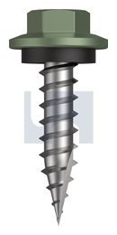 TYPE 17 HEX HEAD + WASHER CL4 PE T17 SEAL HX:12-11X 25 thumbnail 2