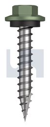 TYPE 17 HEX HEAD + WASHER CL4 PE T17 SEAL HX:12-11X 35 thumbnail 2
