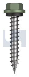 TYPE 17 HEX HEAD + WASHER CL4 PE T17 SEAL HX:14-10X 40 thumbnail 2