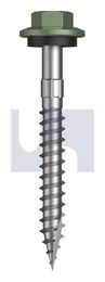 TYPE 17 HEX HEAD + WASHER CL4 PE T17 SEAL HX S:12-11X 50 thumbnail 2