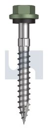 TYPE 17 HEX HEAD + WASHER CL4 PE T17 SEAL HX S:14-10X 50 thumbnail 2