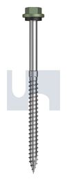 TYPE 17 HEX HEAD + WASHER CL4 PE T17 SEAL HX S:14-10X100 thumbnail 2