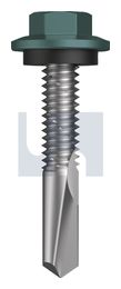 s500 SDS HEX HEAD + WASHER CL4 PL S500 SEAL HX:12-24X 32 thumbnail 2