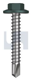 METAL SDS FLANGED HEX HEAD CL3 PL MET FLG HX:12-14X 35 thumbnail 2